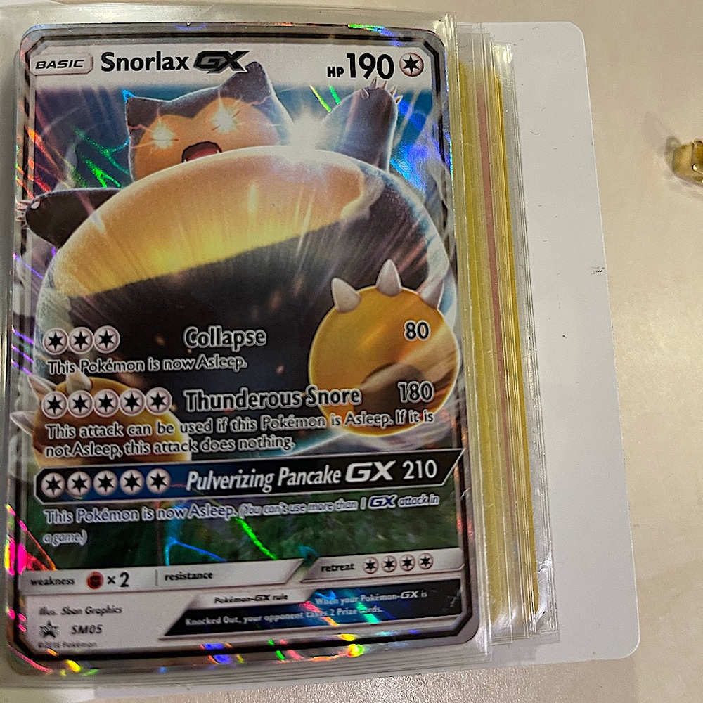 POKÉMON SNORLAX GX!